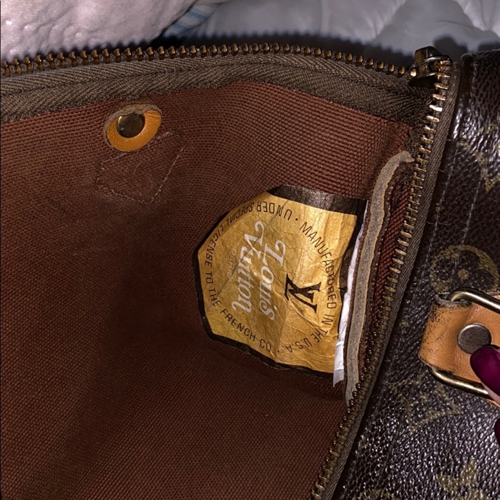 Vintage Authentic Louis Vuitton with TAG 1st made!